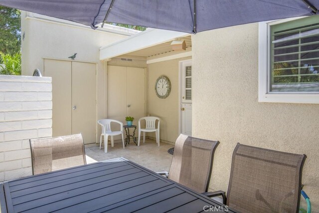2092 Ronda Granada Unit C, Laguna Woods, CA 92637 - view of patio / terrace with outdoor dining area
