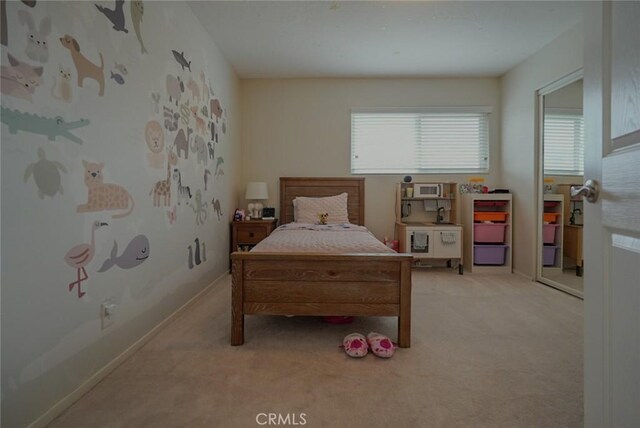 318 S Lucia Ave, Redondo Beach, CA 90277 - bedroom with light colored carpet