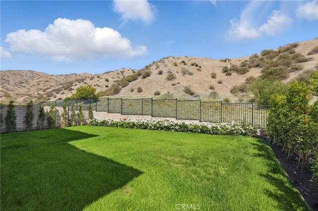 18814 Annmae Pl, Saugus, CA 91350 - view of yard with a mountain view