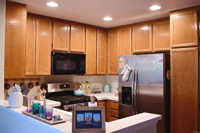 4075 Carmel View Rd Unit 11, San Diego, CA 92130 - kitchen with appliances with stainless steel finishes and recessed lighting