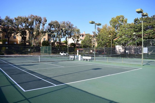 4075 Carmel View Rd Unit 11, San Diego, CA 92130 - view of tennis court featuring community basketball court