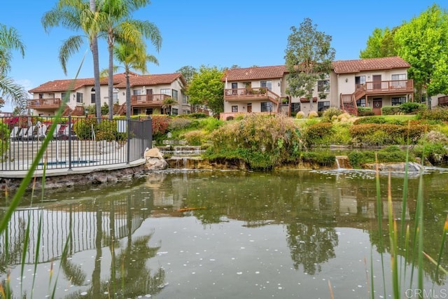 4075 Carmel View Rd Unit 11, San Diego, CA 92130 - water view with stairs and nearby suburban area