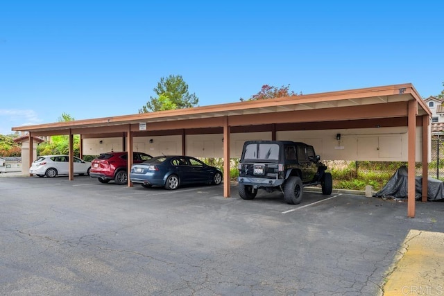 4075 Carmel View Rd Unit 11, San Diego, CA 92130 - view of covered parking lot