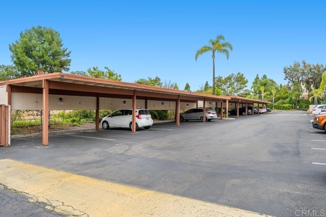 4075 Carmel View Rd Unit 11, San Diego, CA 92130 - view of covered parking lot