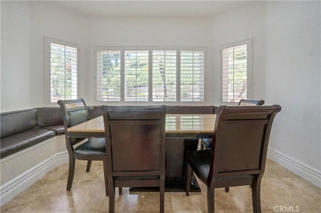 25792 Maple View Dr, Laguna Hills, CA 92653 - dining area featuring baseboards