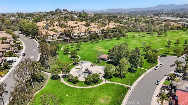 25792 Maple View Dr, Laguna Hills, CA 92653 - aerial view of residential area with a mountain backdrop