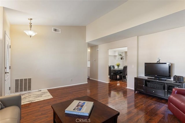 28015 Tupelo Ridge Dr, Valencia, CA 91354 - living area with wood finished floors and baseboards