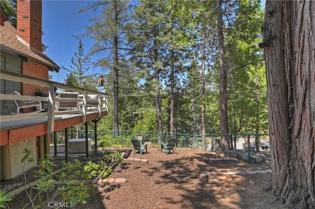 535 Pioneer Rd, Lake Arrowhead, CA 92352 - view of yard