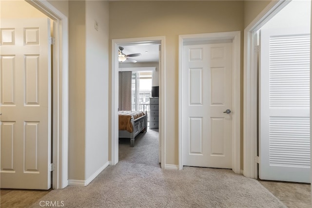 28426 Herrera St, Valencia, CA 91354 - corridor with carpet and baseboards