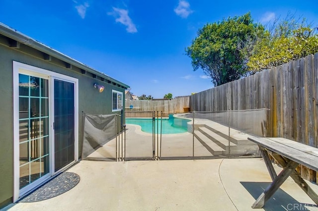 1695 Bubbling Well Dr, San Diego, CA 92154 - view of swimming pool with a patio area and a fenced backyard