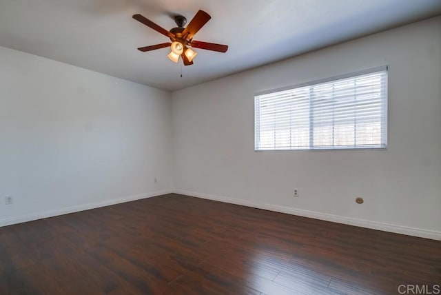 1695 Bubbling Well Dr, San Diego, CA 92154 - empty room with dark wood-type flooring and baseboards