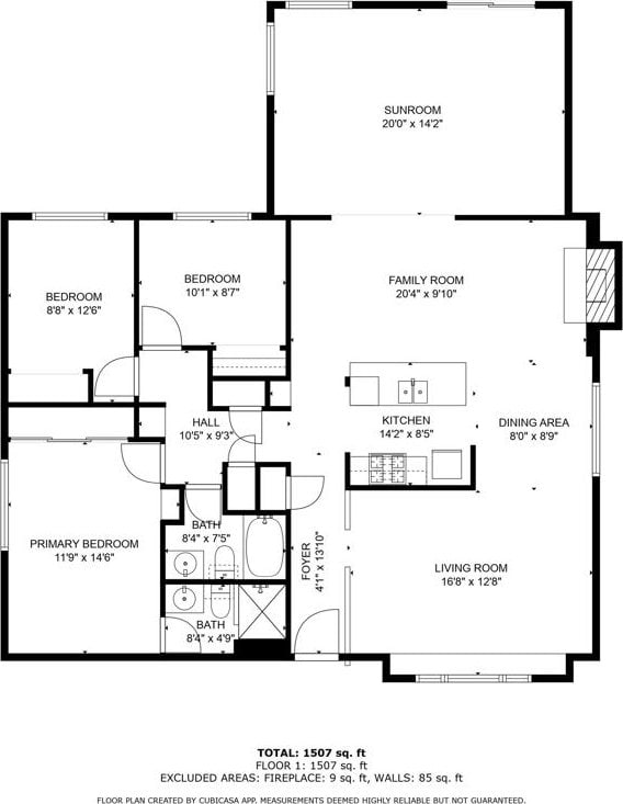 1695 Bubbling Well Dr, San Diego, CA 92154 - floor plan / room layout
