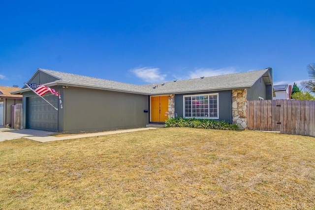 1695 Bubbling Well Dr, San Diego, CA 92154 - ranch-style house featuring a garage and concrete driveway