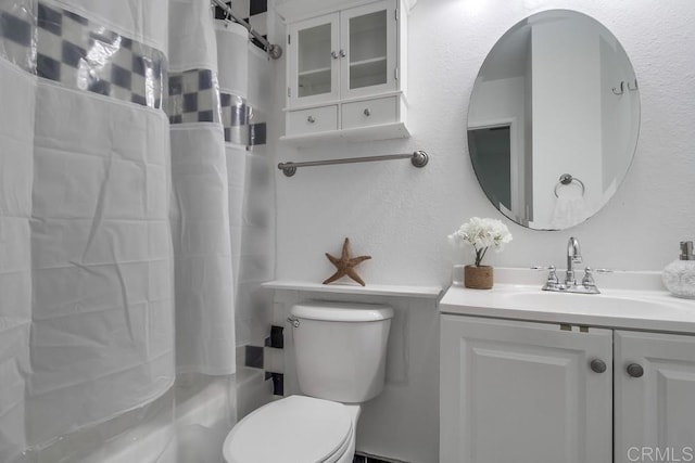 1695 Bubbling Well Dr, San Diego, CA 92154 - full bath featuring vanity, shower / bath combination with curtain, and toilet
