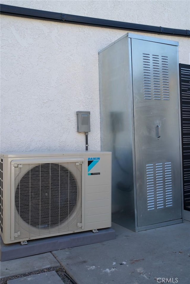 6702 E El Progreso St, Long Beach, CA 90815 - exterior view of a cooling unit and stucco siding