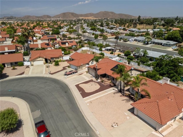 26834 Pinckney Way, Menifee, CA 92586 - aerial perspective of suburban area with a mountain backdrop