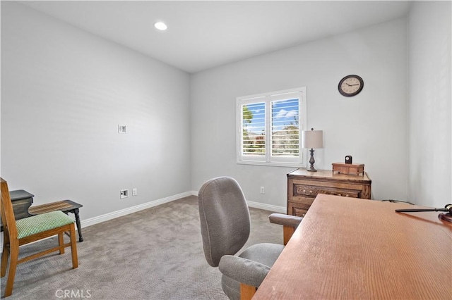 26344 Leos Trl, Menifee, CA 92586 - office featuring carpet flooring and recessed lighting