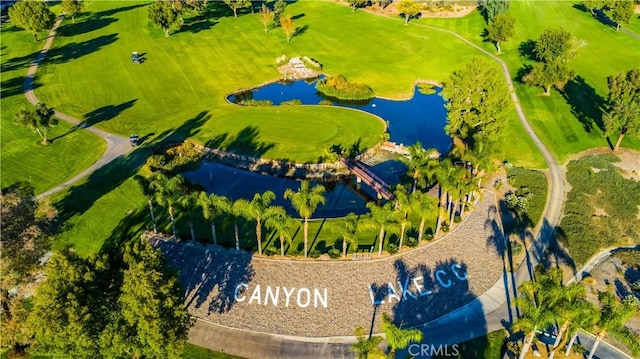 31864 Railroad Canyon Rd Unit 6 D, Canyon Lake, CA 92587 - aerial view of a large body of water and a golf club