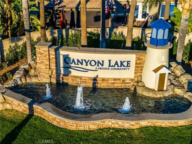 31864 Railroad Canyon Rd Unit 6 D, Canyon Lake, CA 92587 - view of community / neighborhood sign