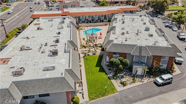 31864 Railroad Canyon Rd Unit 6 D, Canyon Lake, CA 92587 - aerial view of a pool area