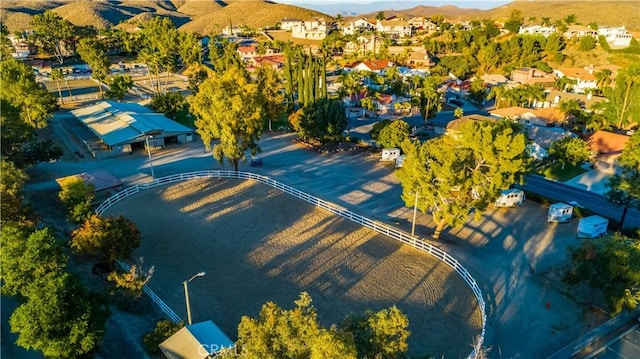 31864 Railroad Canyon Rd Unit 6 D, Canyon Lake, CA 92587 - aerial perspective of suburban area with a mountainous background