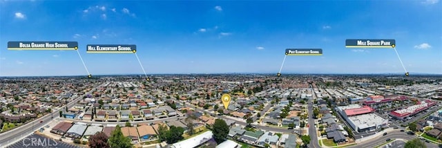 14752 Donegal Dr, Garden Grove, CA 92844 - drone / aerial view