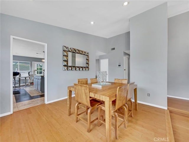 51 Rolling Hills Dr, Phillips Ranch, CA 91766 - dining room with light wood-style floors and recessed lighting