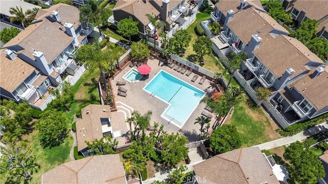 53 Briarwood Ln Unit 81, Aliso Viejo, CA 92656 - aerial view of residential area with a pool