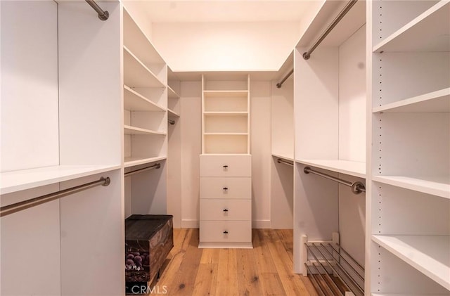 11101 Blix St, Toluca Lake, CA 91602 - spacious closet featuring light wood-style flooring