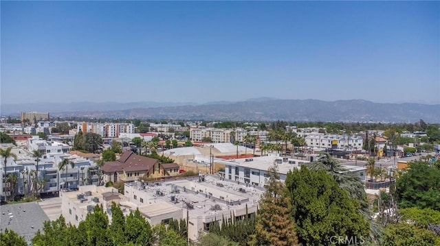 11101 Blix St, Toluca Lake, CA 91602 - drone / aerial view of mountains