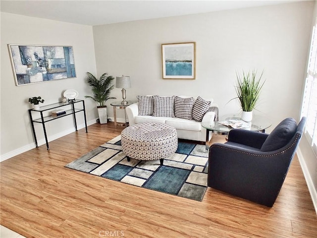 1039 E Appleton St Unit 2, Long Beach, CA 90802 - living room with wood finished floors and baseboards