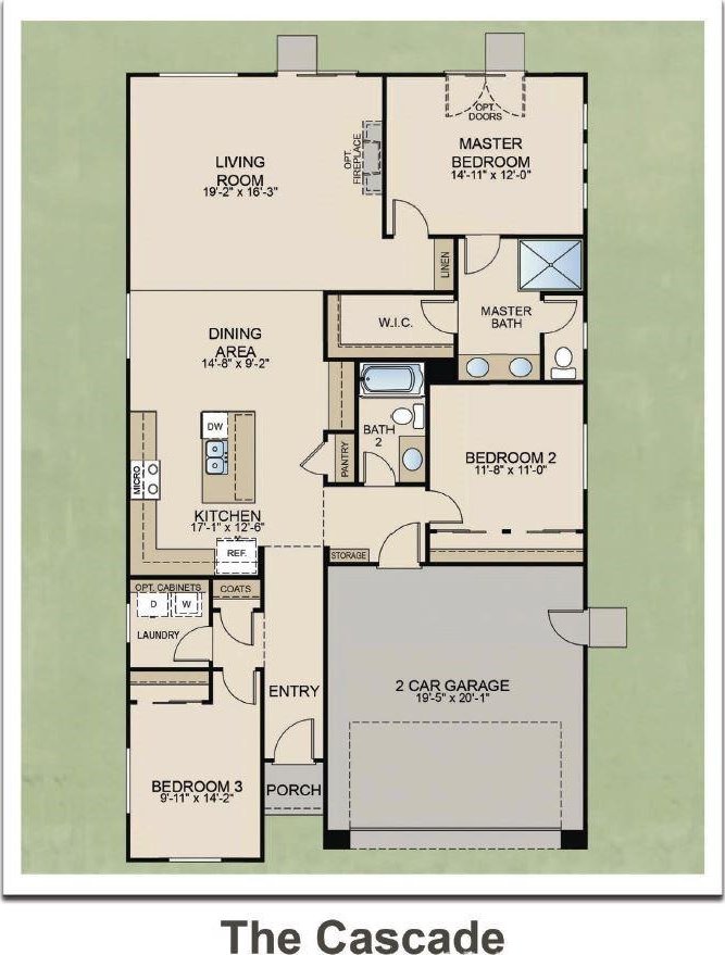 824 Jovan Ct, Merced, CA 95348 - floor plan / room layout