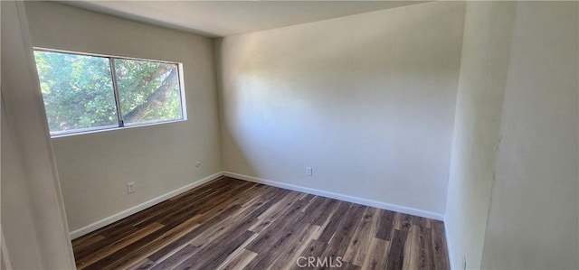 5580 Traffic Way Unit 3, Atascadero, CA 93422 - spare room featuring dark wood finished floors and baseboards