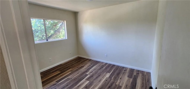 5580 Traffic Way Unit 3, Atascadero, CA 93422 - empty room with dark wood-style floors and baseboards