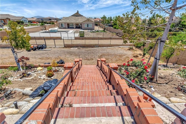 13691 Cobalt Ct, Rancho Cucamonga, CA 91739 - fenced backyard featuring a residential view