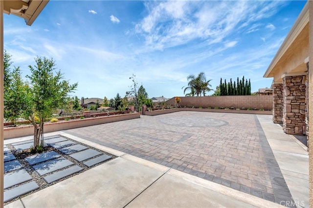 13691 Cobalt Ct, Rancho Cucamonga, CA 91739 - fenced backyard featuring a patio area