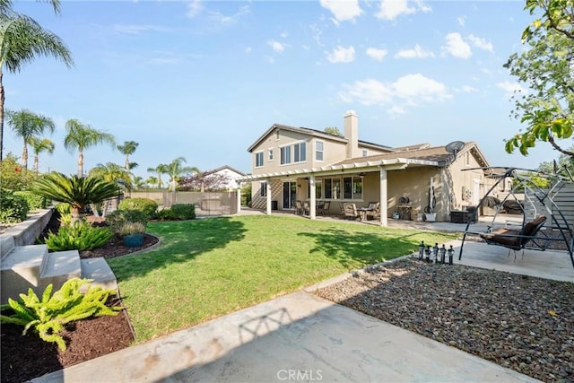 1137 Pamplona Dr, Riverside, CA 92508 - rear view of property with a patio and stucco siding