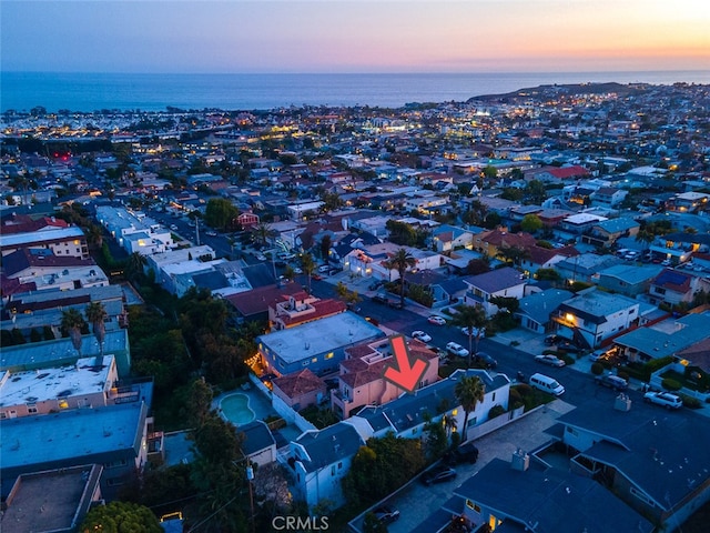 33772 Copper Lantern St Unit B, Dana Point, CA 92629 - aerial view at dusk of a water view