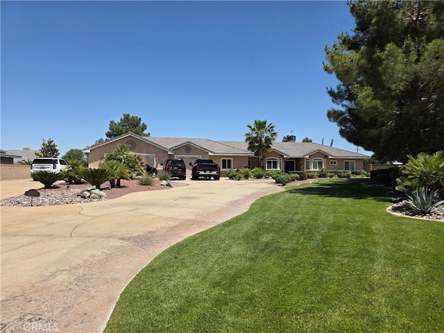 42036 Desert Sage Ave, Lancaster, CA 93536 - single story home featuring a front lawn and driveway