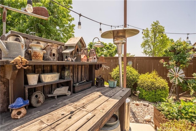 8340 Rosemary Dr, Riverside, CA 92508 - fenced backyard featuring a wooden deck