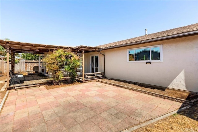 1597 Hermes St, San Diego, CA 92154 - view of patio / terrace with a pergola and a deck