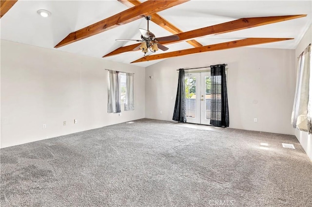 40632 Lela May Ave, Hemet, CA 92544 - carpeted spare room with plenty of natural light and a ceiling fan