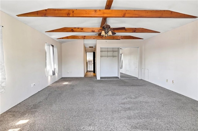 40632 Lela May Ave, Hemet, CA 92544 - empty room with dark colored carpet and a ceiling fan