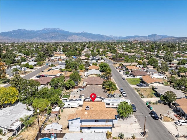40632 Lela May Ave, Hemet, CA 92544 - aerial view of residential area featuring a mountain backdrop
