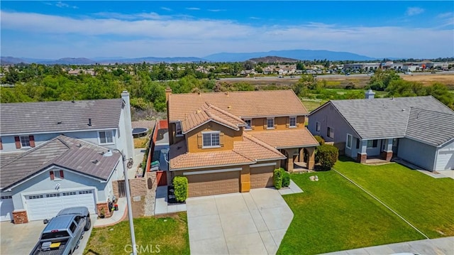 35602 Driftwood St, Winchester, CA 92596 - drone / aerial view of a mountain backdrop