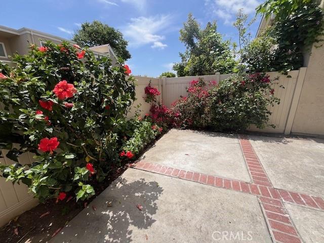 45 Golden Glen St Unit 75, Irvine, CA 92604 - fenced backyard featuring a patio