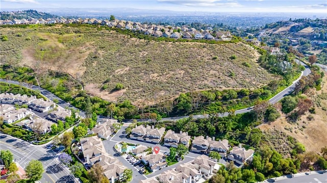 5847 E Rocking Horse Way Unit 21, Orange, CA 92869 - aerial overview of property's location with nearby suburban area