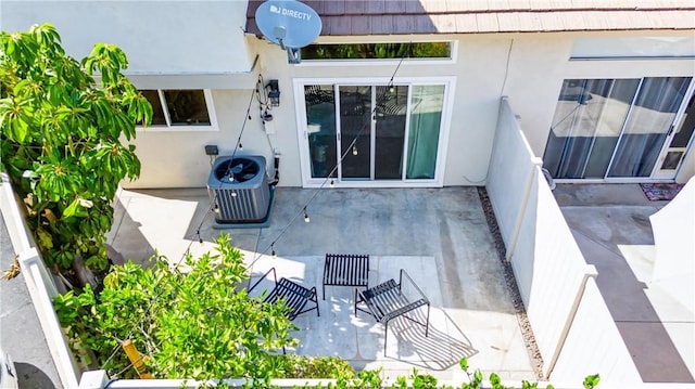 5847 E Rocking Horse Way Unit 21, Orange, CA 92869 - view of patio with cooling unit