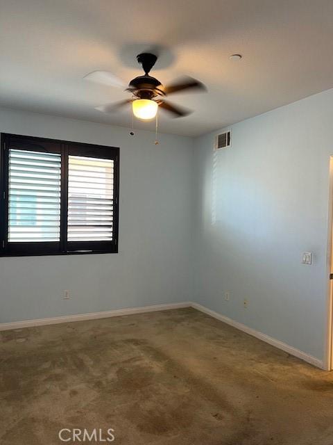 16089 Gables Loop, Whittier, CA 90603 - unfurnished room with ceiling fan, carpet flooring, and baseboards