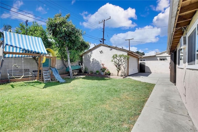 3879 Big Dalton Ave, Baldwin Park, CA 91706 - view of yard featuring a playground